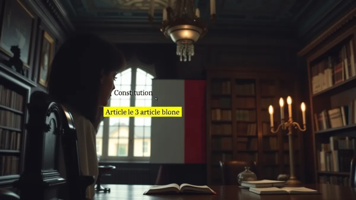 Article 3 de la Constitution : sens et portée de la souveraineté du peuple et du suffrage universel