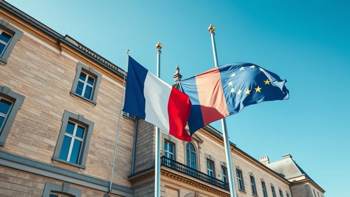 Drapeau européen et français : le protocole officiel d'affichage en 2026